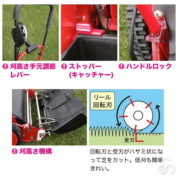 楽天市場】【エントリーで最大100%バック】 芝刈り機 キンボシ