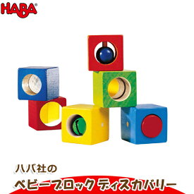 ハバ HABA ベビーブロック・ディスカバリー HA1192(知育玩具) HABA おもちゃ 木製 1歳 2歳 3歳 4歳 5歳 女の子 男の子 積み木 学習トイ ブロック