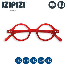 IZIPIZI (イジピジ) リーディンググラス #J レッド 老眼鏡 3701210404257 シニアグラス おしゃれ