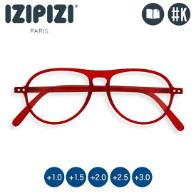 IZIPIZI (イジピジ) リーディンググラス #K レッド 老眼鏡 3701210410692 シニアグラス おしゃれ