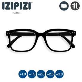 IZIPIZI (イジピジ) リーディンググラス #L ブラック 老眼鏡 3701210413105 シニアグラス おしゃれ