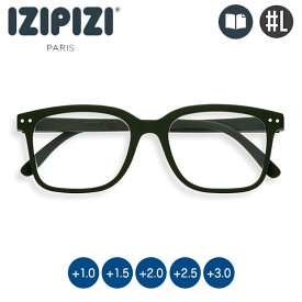 IZIPIZI (イジピジ) リーディンググラス #L カーキグリーン 老眼鏡 3701210413457 シニアグラス おしゃれ
