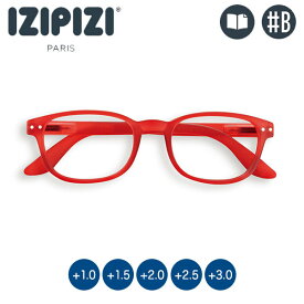 IZIPIZI (イジピジ) リーディンググラス #B レッド 老眼鏡 3760222620765 シニアグラス おしゃれ