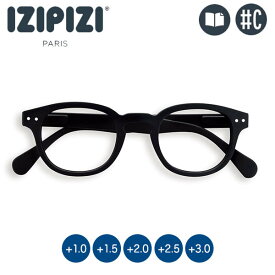 IZIPIZI (イジピジ) リーディンググラス #C ブラック 老眼鏡 3760222620949 シニアグラス おしゃれ