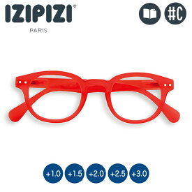 IZIPIZI (イジピジ) リーディンググラス #C レッド 老眼鏡 3760222621120 シニアグラス おしゃれ