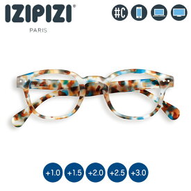 IZIPIZI (イジピジ) リーディンググラス ブルーライトカット #C ブルートータス 3760247690927 シニアグラス おしゃれ PCグラス