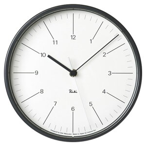 mX |v Lemnos RIKI STEEL CLOCK WR24-10  Vv dgv