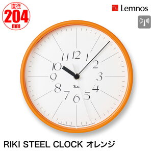 mX |v Lemnos RIKI STEEL CLOCK IW WR24-11OR  Vv dgv