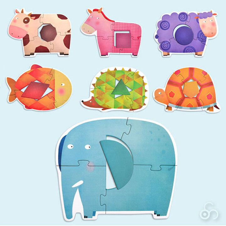 子供向けの図形クリップアート