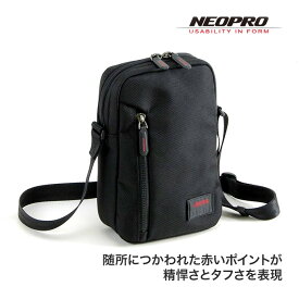 NEOPRO (ネオプロ) レッドポイント ミニショルダー ショルダーバッグ バッグ メンズ 豊岡鞄 ブラック 2-111