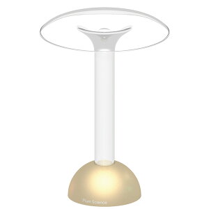 Plum Science (�v�����T�C�G���X) Glowide Fontana Cordless (�O���[���C�h �t�H���^�[�i �R�[�h���X) �[�d�� LED�X�^���h���C�g GWF1000-B �ڂɗD���� �Ɩ� ���{�� �����@�\ ������� �C���e���A