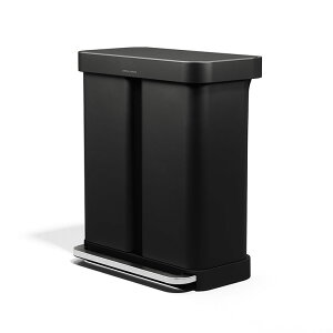 �y���K�i�z �V���v���q���[�}�� simplehuman 58L ���T�C�N���[ ���N�^���M�����[ �X�e�b�v�J�� CW2117 CW2118 �S�~�� �y�_�� �y�_���� 58L �X�e�����X �ӂ��t�� �X���� �L�b�`�� ���r���O �ӂ��t�� �z