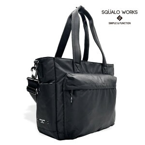 SQUALO WORKS (�X�N�A�[�����[�N�X) Recycle Nylon (���T�C�N���i�C����) �V���v���g�[�g �� ���΂� ���s �g���x�� �o�� �T�X�e�i�u�� SW-RN002