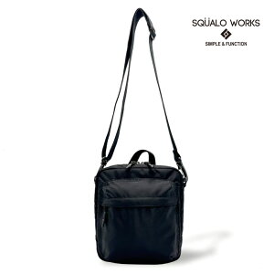 SQUALO WORKS (�X�N�A�[�����[�N�X) Recycle Nylon (���T�C�N���i�C����) �~�j�V�����_�[�o�b�O �� ���΂� ���s �g���x�� �o�� �T�X�e�i�u�� SW-RN003