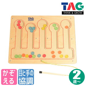TAG マグネットで色を選ぶ TGES12 おもちゃ 保育 保育園 幼稚園 木製 木のおもちゃ 一歳 1歳 2歳 3歳 4歳 5歳 6歳 男の子 女の子 誕生日 保育教材 発達支援 知育教材 指先知育 知育おもちゃ おうち
