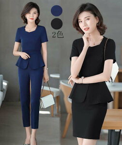 おしゃれ お宮参り スカートスーツ レディース 卒園式 入園式 卒業式 結婚式 リクルートスーツ パンツスーツ 夏 セレモニースーツ 2点セット ママスーツ 半袖 フォーマルスーツ 短袖 喪服 ビ