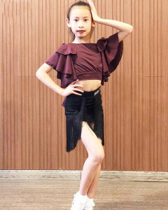 ジュニア 社交ダンス ドレス ラテン ダンドレス キッズ ラテンドレス 高品質 ワンピース ワルツ 子供 可愛い 社交ダンス衣装 イベント タンゴ ヴィーナス ゴージャス 女の子 練習着 黒 競技