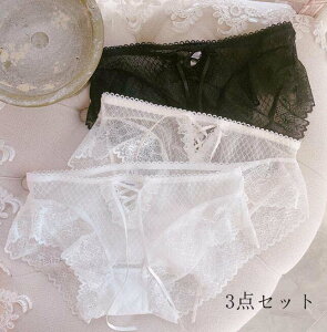 大人 インナー 中学生 ショーツセット 3枚セット レディース 快適 少女 ショーツ セット 可愛い スタンダード 女性用 ショーツのみ パンティ ファッション 女性下着 パンツ 通気 美尻 すっぽ