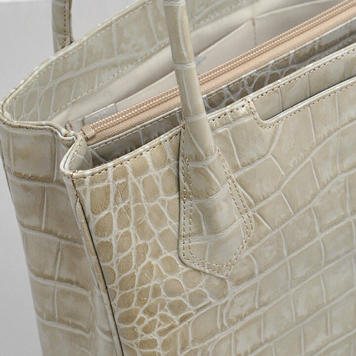 楽天市場】濱野 バッグ クロコ 型押し A4 トートバッグ 濱野皮革工藝  