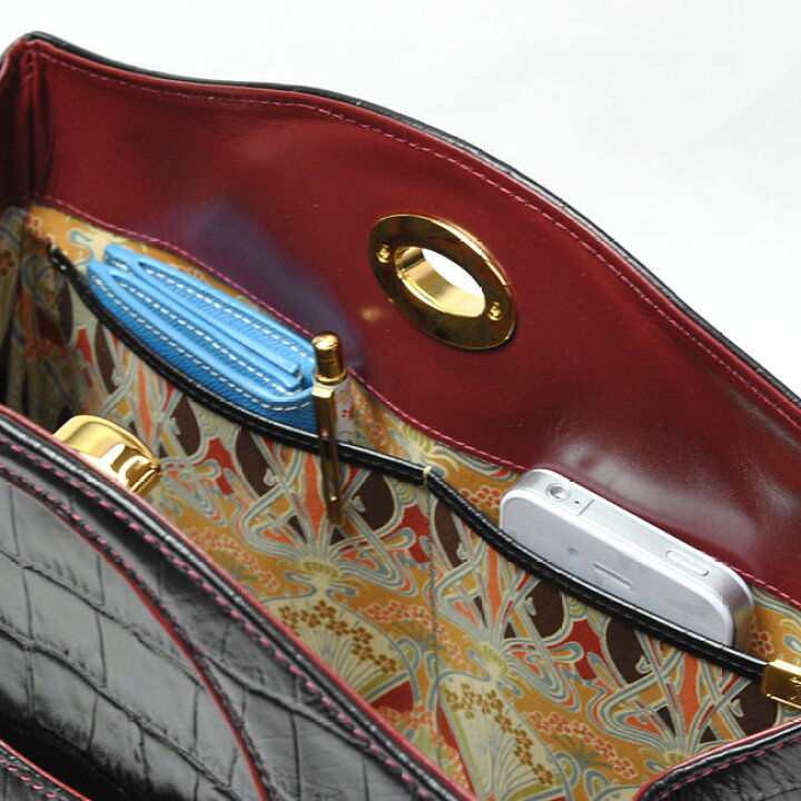 楽天市場】クロコ 型押し A4 トートバッグ 本革 濱野 バッグ 濱野皮革  