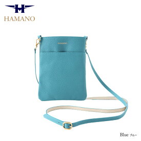 スマホショルダー ブランド 本革 軽量 スマホポーチ レディース 濱野 バッグ HAMANO 濱野皮革工藝 コンステレッション スマートフォンポシェット 日本製 濱野皮革 バッグ