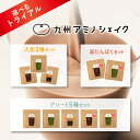 九州アミノシェイク トライアル 50g 国産 ソイプロテイン 人工甘味料不使用 美容 ダイエット モリンガ配合 100％植物性 無添加 プロテイン お試し 送料無料 【出荷目安：ご注文後3日〜5日営業日】