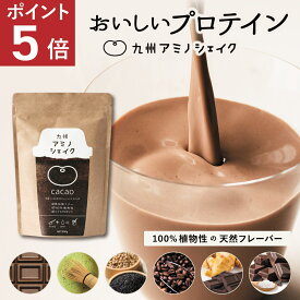 ＼ ポイント5倍 ／九州アミノシェイク 1袋 国産 ソイプロテイン モリンガ配合 100％植物性 9種の添加物フリー 美容 ダイエット【出荷目安：ご注文後3日〜5日後】