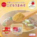 ＼シリーズ100万袋突破／bebeco こどもうまみそ 80g 鉄分＆22種の国産野菜 白味噌 天然だし入り 味噌パウダー 9ヶ月 …