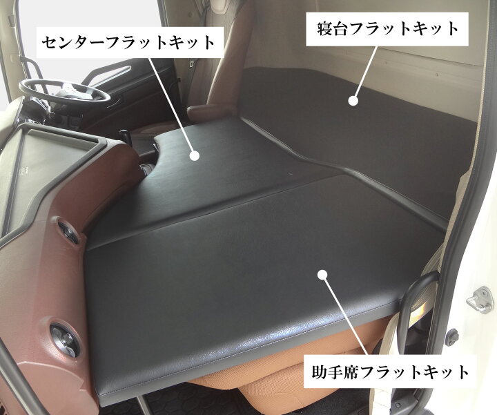 楽天市場】日野 17プロフィア フラットキット 助手席 | マット 助手席