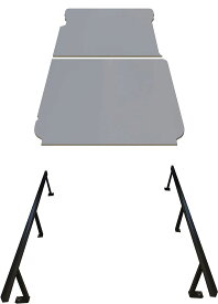 200系 ハイエース スーパーGL 標準幅 カーゴキット S ｜ トヨタ 標準 ロング レジアスエース ベッドキット ベットキット 2段 内装 パーツ アクセサリー カスタム フレーム 車中泊 キャンプ 便利 グッズ 荷室 棚 棚板 板 収納 荷台 フロアパネル パネル ボード プロダックス