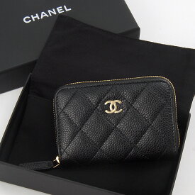 CHANEL シャネル コインケース レディース ブラック AP0216 Y01864 C3906 COIN CASE