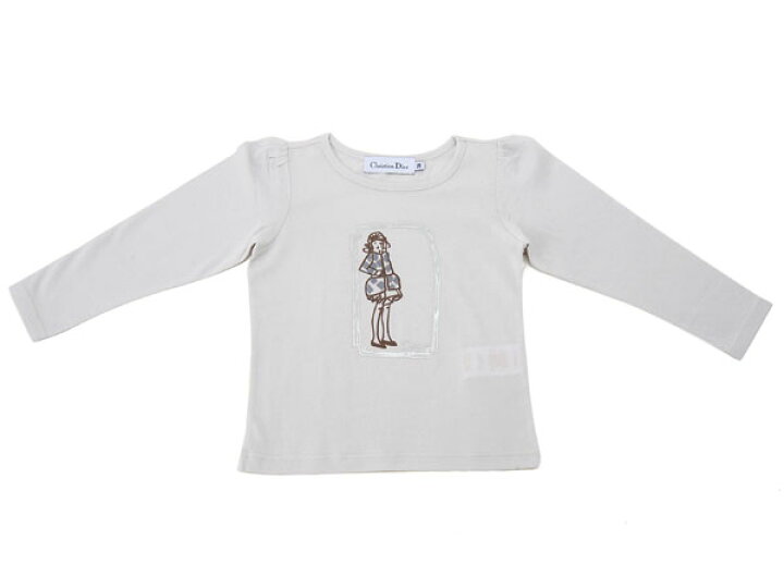 楽天市場】【6A】Baby ベビーディオール ロングTシャツ ロンT 長袖 