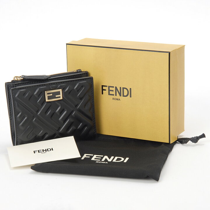 楽天市場】FENDI フェンディ 折財布 二つ折り財布 レディース 8M0506 