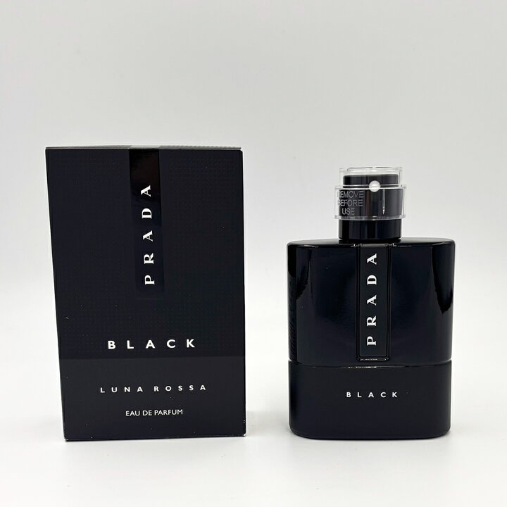 楽天市場】PRADA プラダ ルナロッサ ブラック EDP オードパルファム 