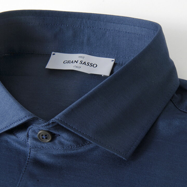楽天市場】GRAN SASSO グランサッソ ポロシャツ メンズ ネイビー 60103 