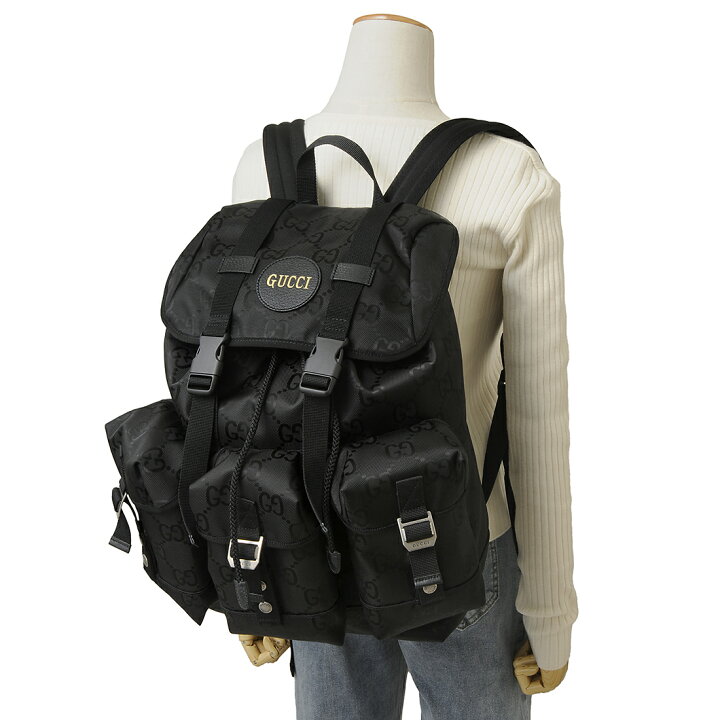 楽天市場】GUCCI グッチ リュック ブラック 626160 H9HFN 1000 オフザ 