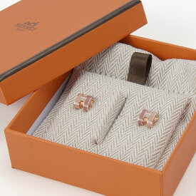 HERMES エルメス ピアス レディース ピンク 100065FOB4 ポップHロカバール