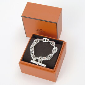 Hermes エルメス ブレスレット メンズ レディース H101994B シェーヌダンクルMM シルバー925