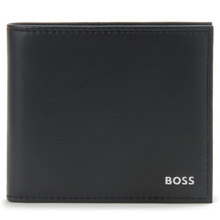楽天市場】HUGO BOSS ヒューゴボス 二つ折り財布 メンズ ブラック 