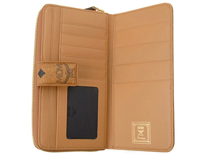 楽天市場】MCM エムシーエム ラウンドファスナー長財布 YL 2SVI04  