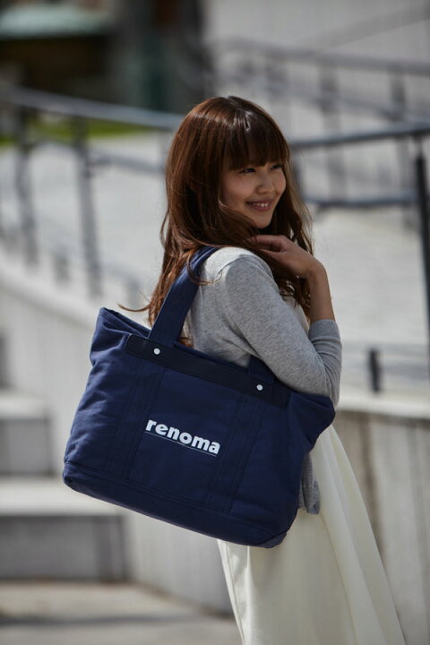 楽天市場】レノマ renoma トートバッグ 1505006-21302 キャンバス 1WAY  