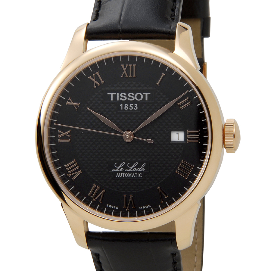 Tissot ティソ T41.5.423.53 腕時計 メンズ ルロックル オートマチック ブラック - novye-multiki.ru