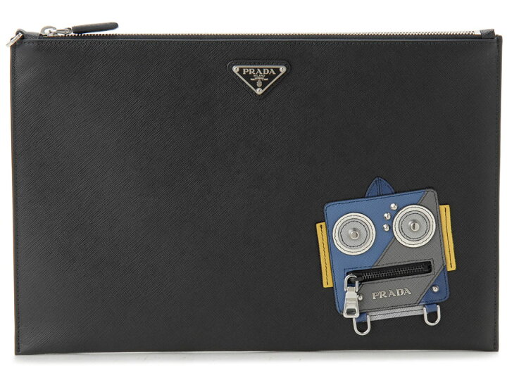 楽天市場】プラダ PRADA クラッチバッグ ロボット 2NG001 2EDL F098P 