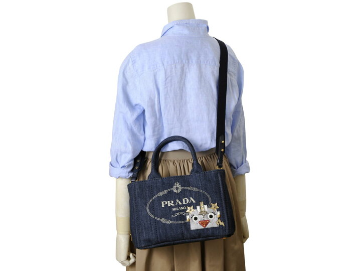 楽天市場】プラダ カナパ ロボット トートバッグ PRADA 1BG439 2ELY 