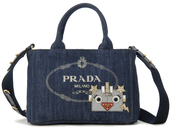 楽天市場】プラダ カナパ ロボット トートバッグ PRADA 1BG439 2ELY 