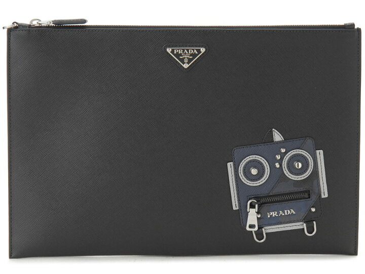 楽天市場】プラダ PRADA クラッチバッグ ロボット 2NG001 2EDL F0G52 