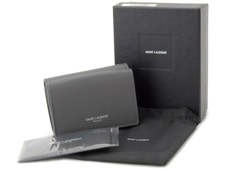 楽天市場】サンローランパリ SAINT LAURENT PARIS 三つ折り財布 459784  