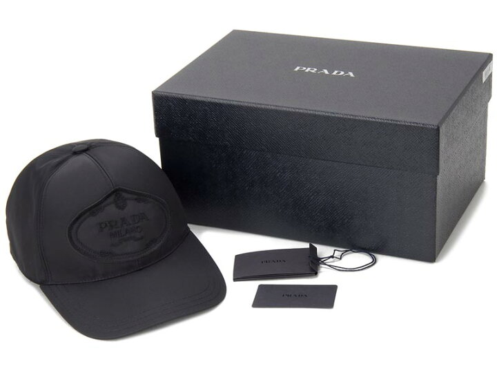 楽天市場】プラダ PRADA 帽子 ベースボールキャップ Sサイズ 1HC274 
