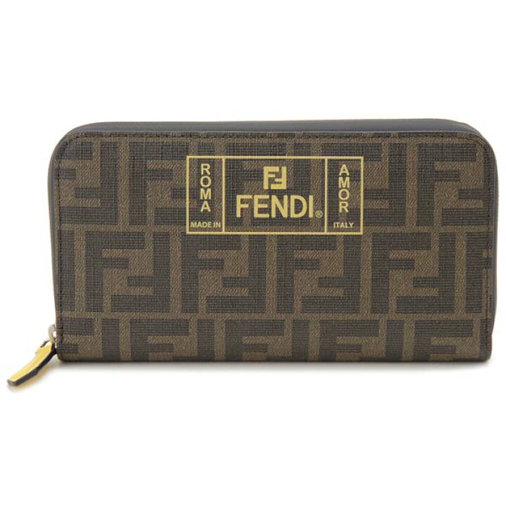楽天市場】フェンディ FENDI ラウンドファスナー長財布 メンズ 