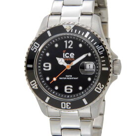 アイスウォッチ ICE WATCH アイス スティール ミディアム 43mm ブラック 黒 016031 メンズ 腕時計
